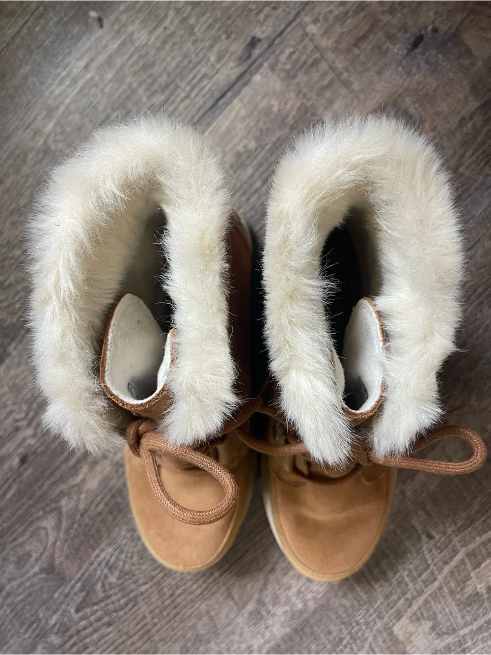Sorel Explorer Joan camel leather waterproof boots